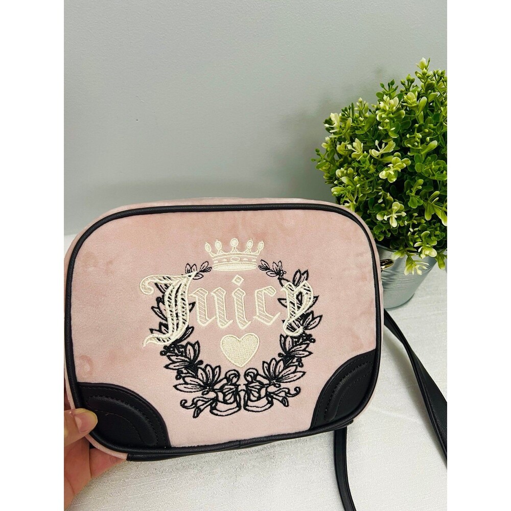 Juicy Couture Heritage Crossbody Bag in Dusty Blush NWT TikTok Viral